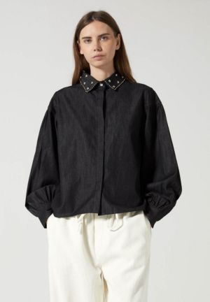 black denim