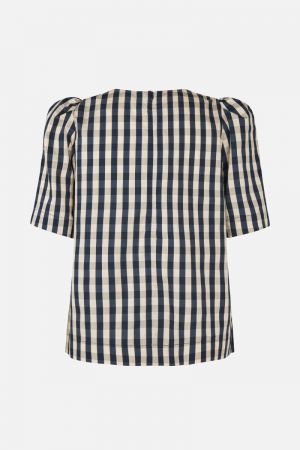  navy check