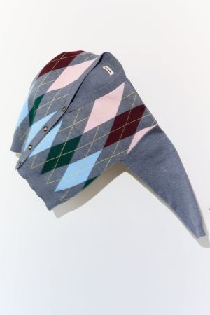 grey argyle